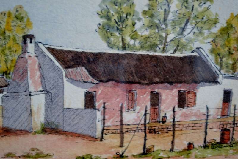 Watercolour by Rhoda Lewis - Signed and Titled