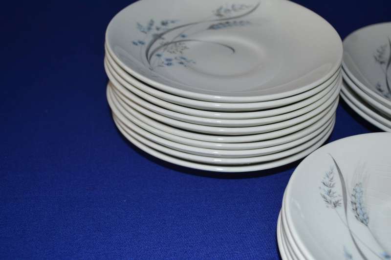 Vintage Johnson Bros Ironstone Saucers from thr Snowhite Range -  20 Pieces