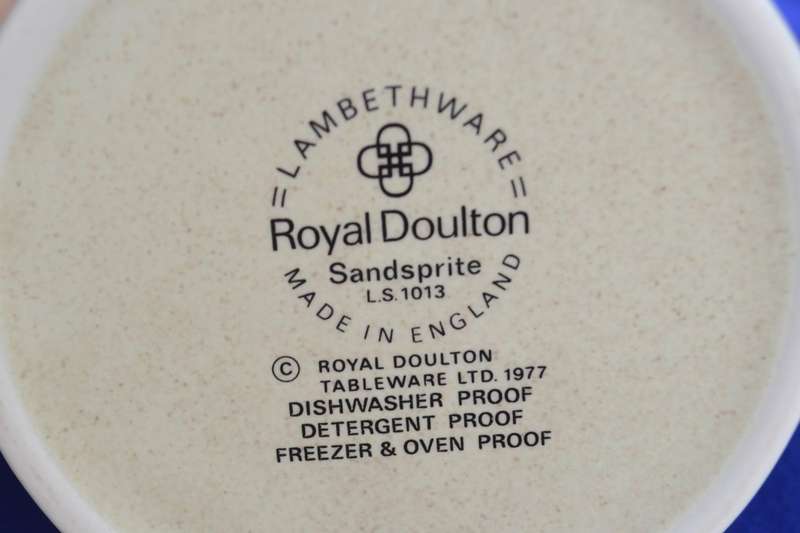 Royal Doulton Jug and Side Plate