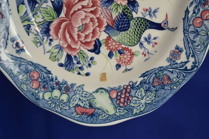 Large Vintage Genuine Imperial Imari Oval Platter