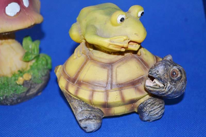 Selection of 3 Hand Painted Plaster / Chalkware Figures