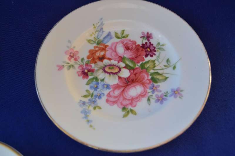 Assorted English Porcelain Trinket Dishes - Various Makers - 6 Pieces