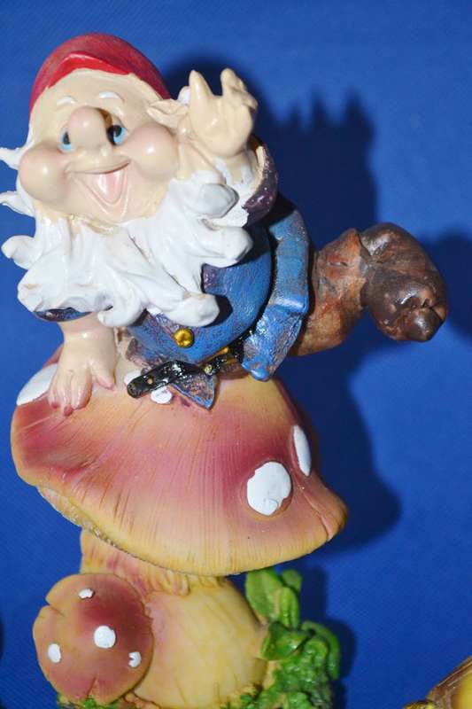 Selection of 3 Hand Painted Plaster / Chalkware Figures