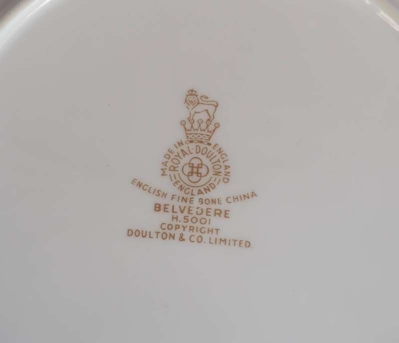 Royal Doulton Jug and Side Plate