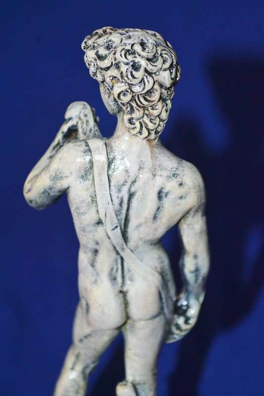 Vintage Classic A Santini Resin Figure - David