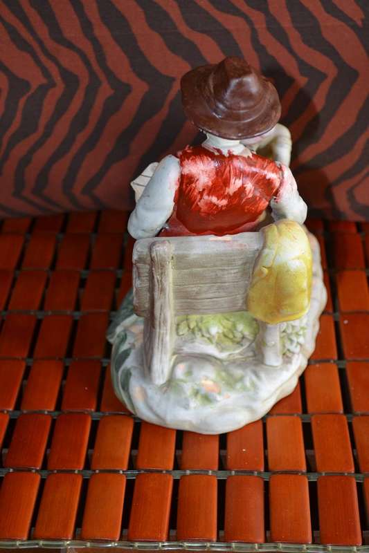 Vintage Bisque Porcelain Group