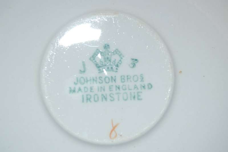 Vintage Johnson Bros Ironstone Saucers from thr Snowhite Range -  20 Pieces