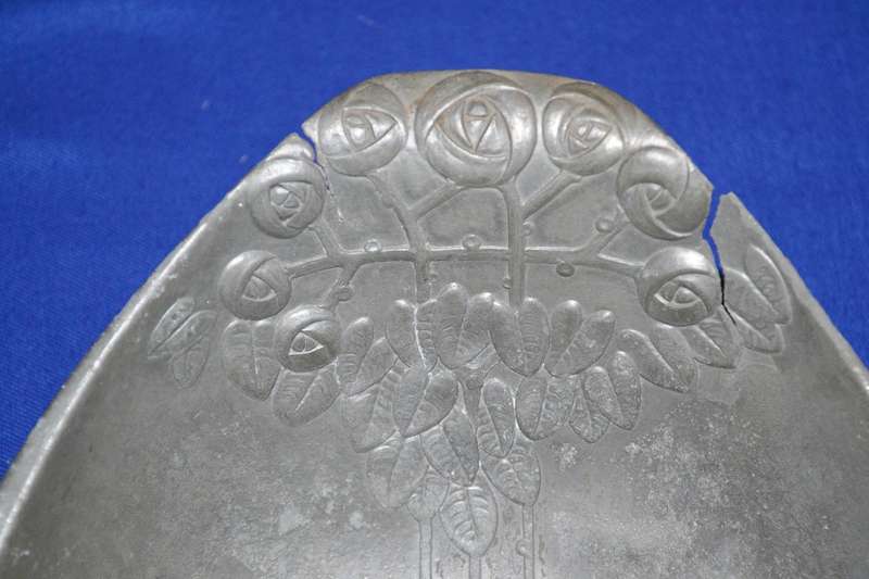 Pair of Antique  Pewter Dishes - Osiris Germany