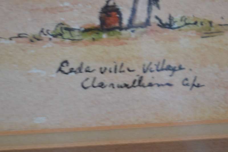 Watercolour by Rhoda Lewis - Signed and Titled