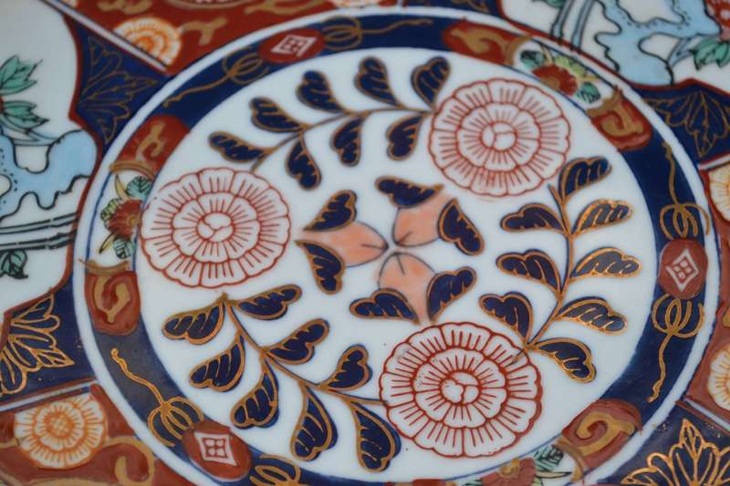 Large Vintage Imari  Ware Japan Display Plate