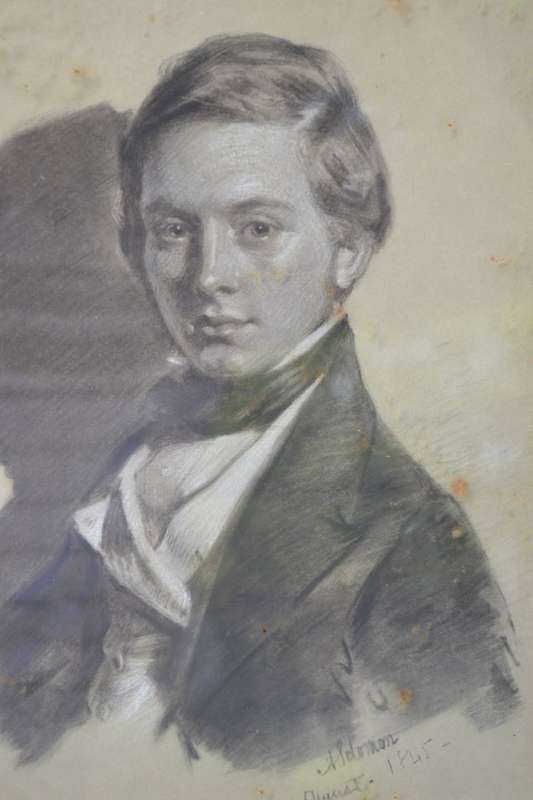 Antique Abraham Solomon 1845 Sketch