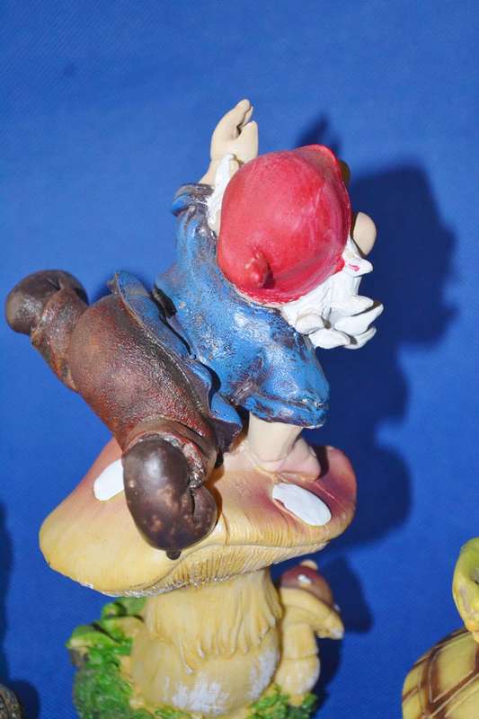 Selection of 3 Hand Painted Plaster / Chalkware Figures