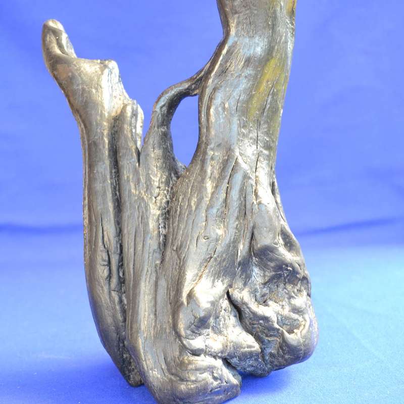 Japanese Charred Cedar Root Sculpture