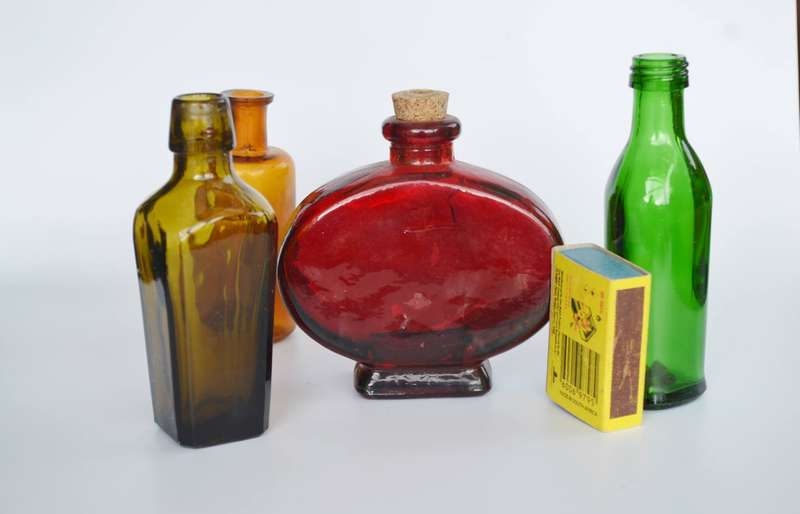 Selection of Four assorted collectable bottles