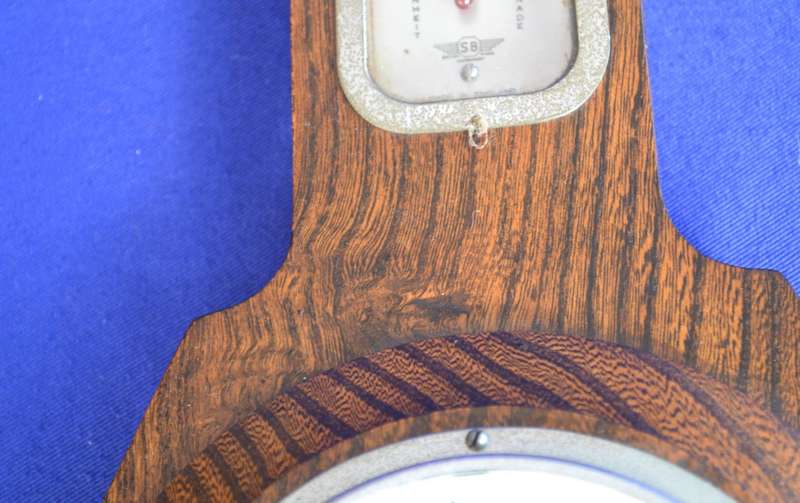 SB Smiths Vintage Barometer' / Thermometer - Wall Mounted