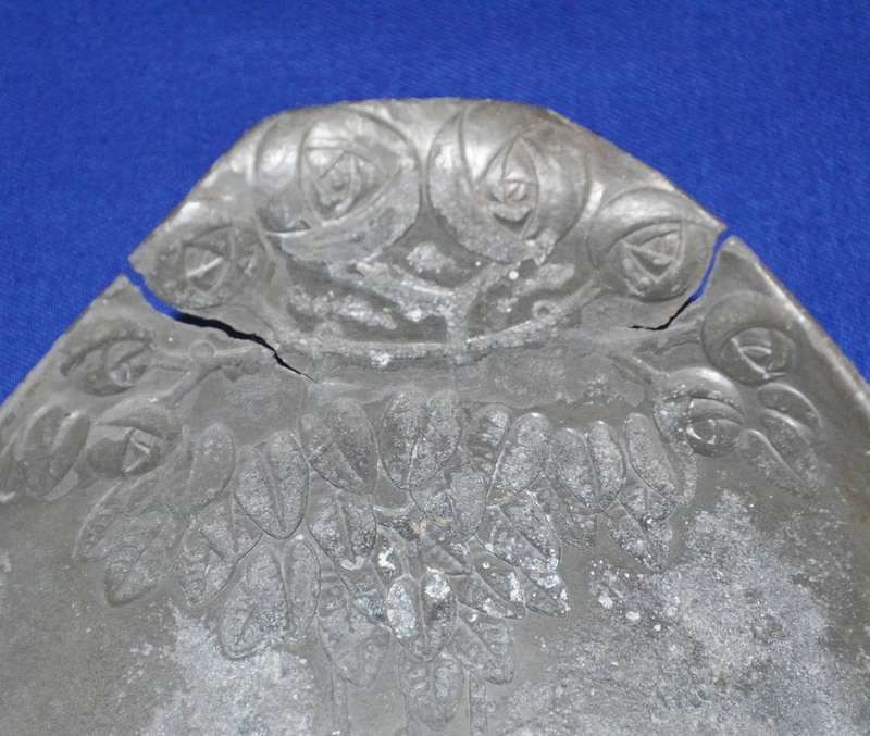 Pair of Antique  Pewter Dishes - Osiris Germany
