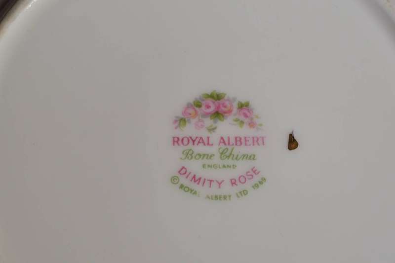 Royal Albert Dimity Rose Tea Trio