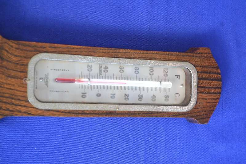 SB Smiths Vintage Barometer' / Thermometer - Wall Mounted