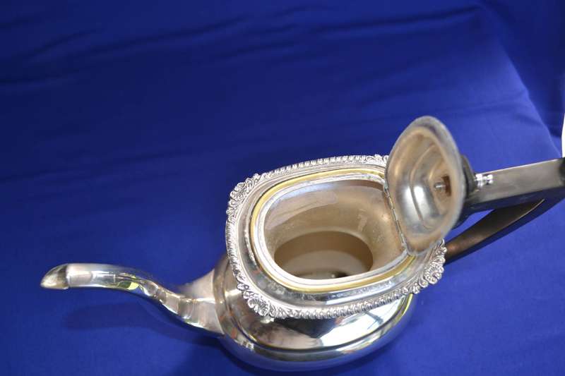 Vintage  Alpha Plate by Sheffield England Silver Plated Tea Pot