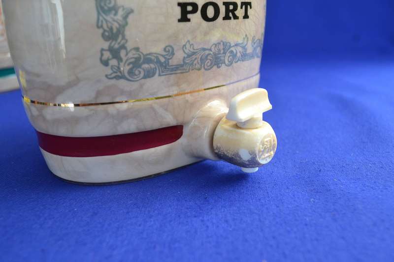 Vintage Wade Royal Victoria Pottery Sherry and Port Barrel decanters