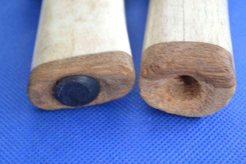 Studio Pottery Cruet Set and Bone Salt and Pepper Shakers