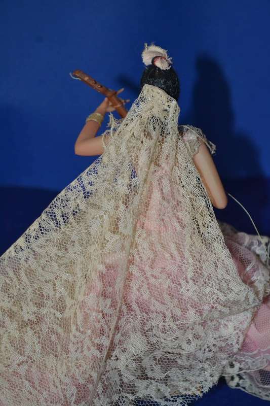 Pair of Vintage Marin Chichana Flamenco Dancer Dolls c1970's