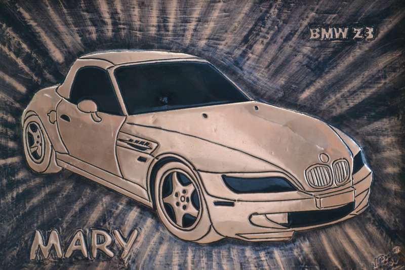 Copper Art - BMW Z3 - Copper Creations by N Botha