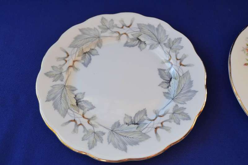 Royal Albert and other Vintage English Porcelain Plates and Saucer - 5 Pieces