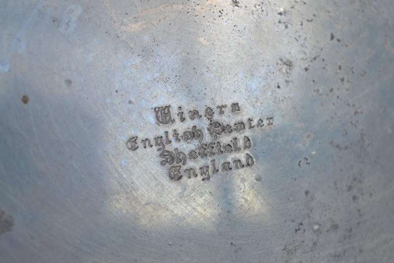 Viners  and Cameo English Pewter Tankards - Vintage