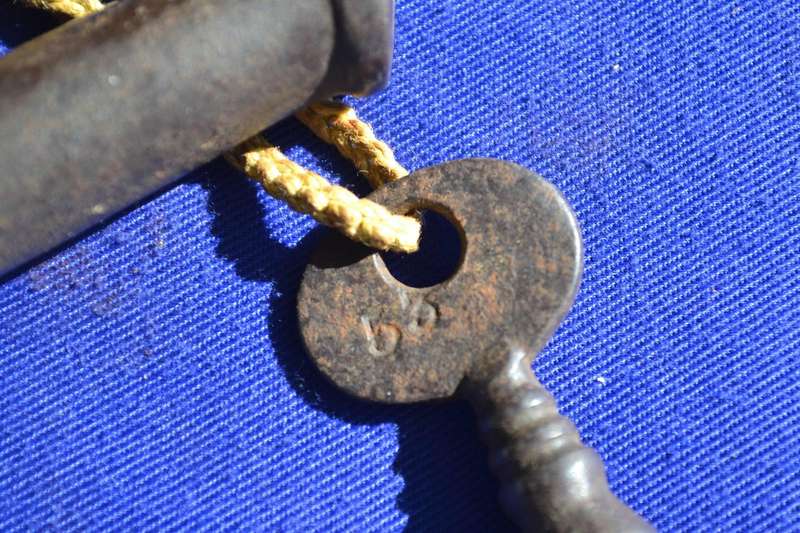 Antique Prison Shackles 19thC- East African - With key