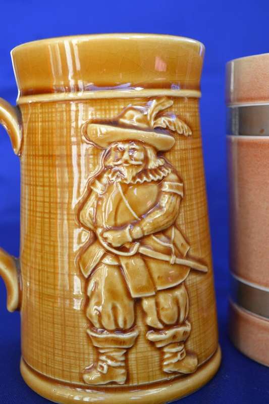Serando SPC Ceramic Beer Tankard and Vintage Ceramic Beer Tankard