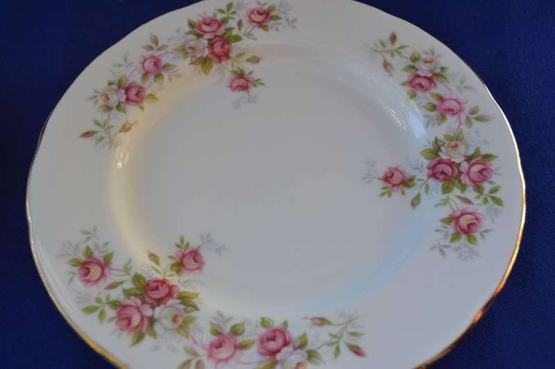 Royal Albert and other Vintage English Porcelain Plates and Saucer - 5 Pieces