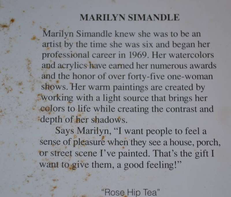 Floral Water Colours x 4 - Maureen  Dott and Marilyn  Simandle