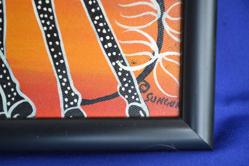 Tingatinga Painting - Original  Signed Sungura