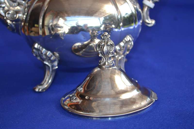 Vintage Silver Plate Tea Set - 3 Pieces