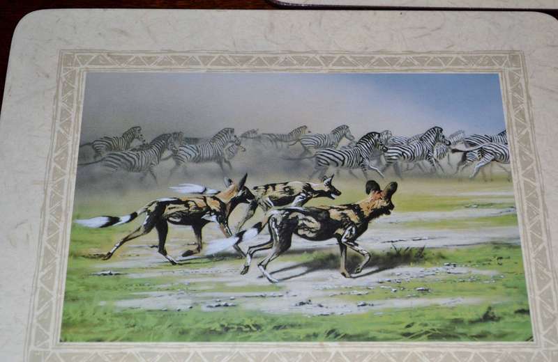 Vintage Art Publishers Wildlife of Southern Africa Table / Place Mats