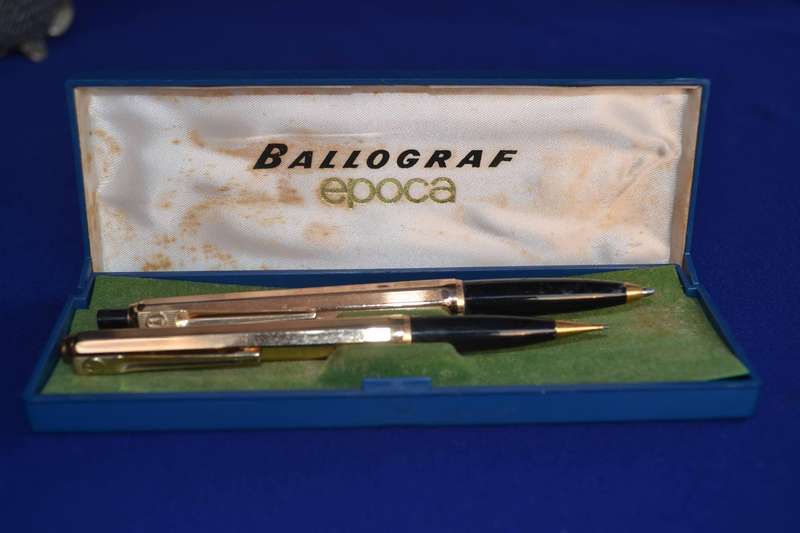 Ballograf Epoca  Vintage Pen and Pencil Set  in Original Box