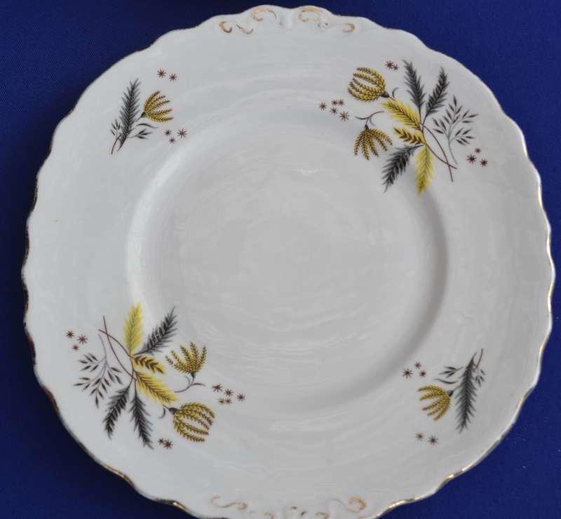 Vintage Plates - Noritake Arctic White and Colclough