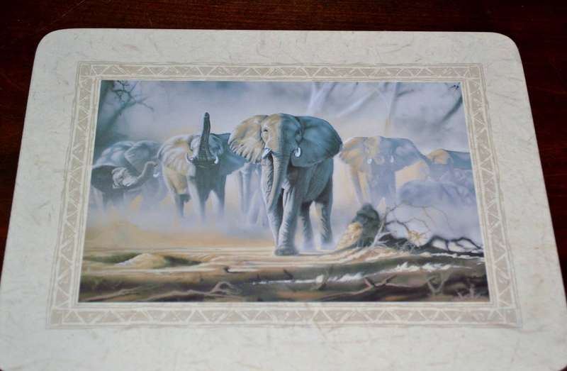 Vintage Art Publishers Wildlife of Southern Africa Table / Place Mats