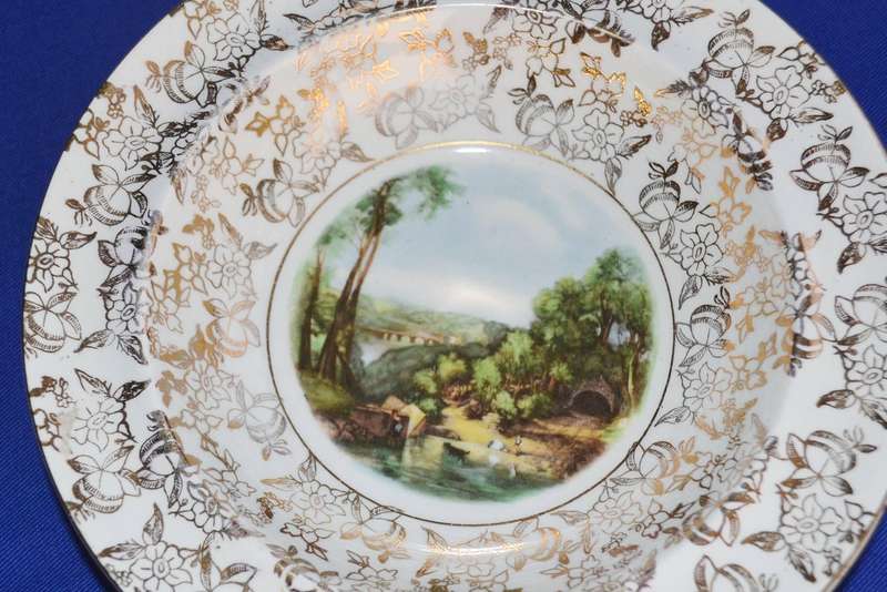 Hampton England Cake Plate - 2 x Genuine Lord Nelson Bowls