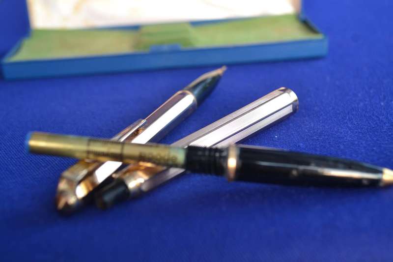 Ballograf Epoca  Vintage Pen and Pencil Set  in Original Box