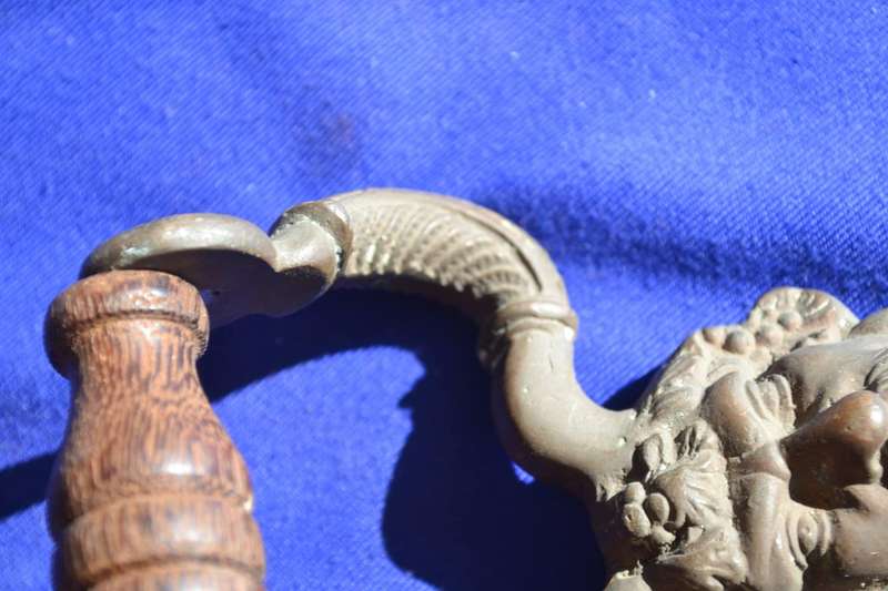 Pair of Vintage  Cast Metal Drawer Pulls / Handles