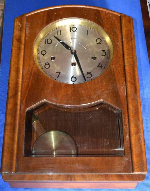 Hermle Vintage Wooden Wall Clock