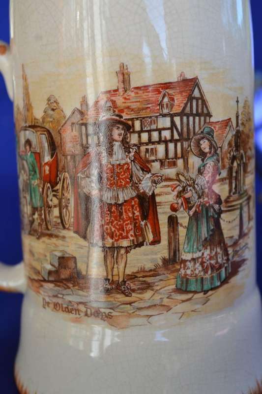 Sandland Ware Tankard By Lancaster & Sandland - EPNS Rim