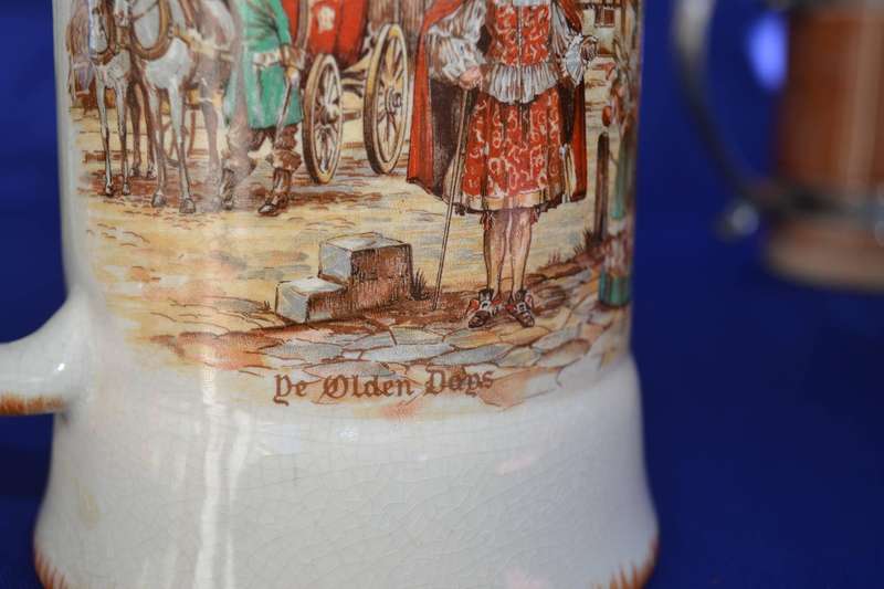 Sandland Ware Tankard By Lancaster & Sandland - EPNS Rim