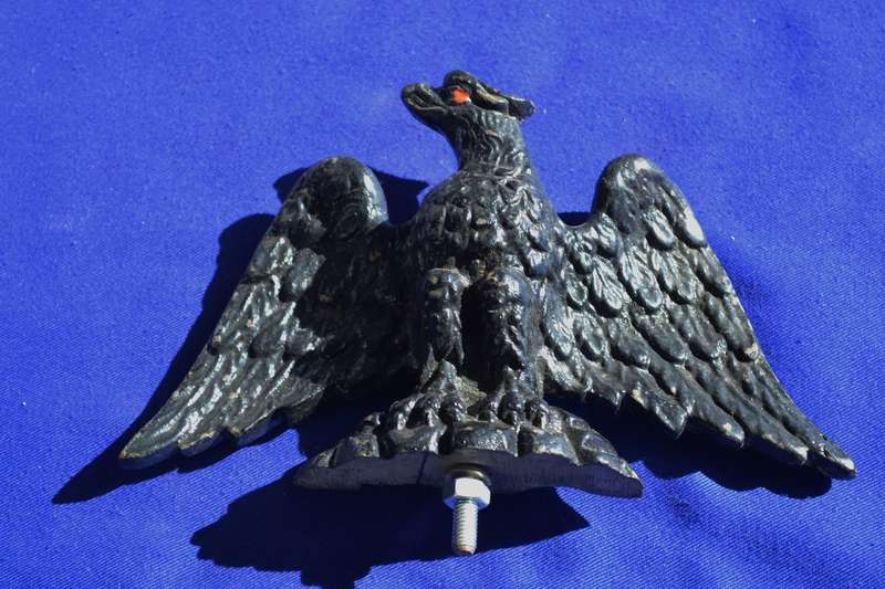 Vintage Metal Eagle Emblem