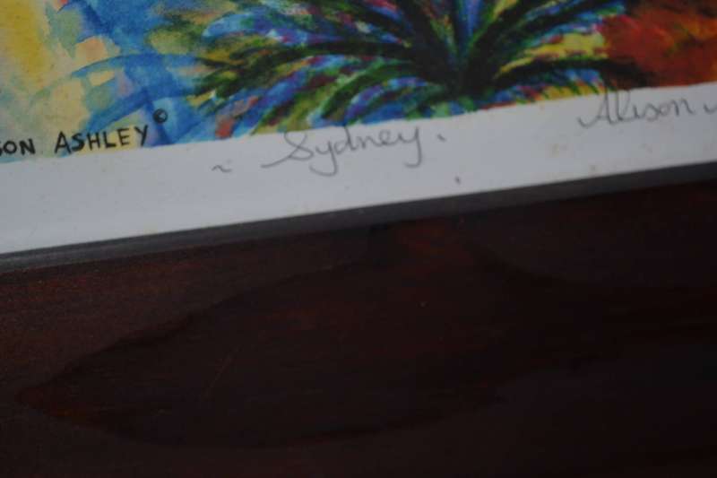Alison Ashley (Australia) Painting - Signed