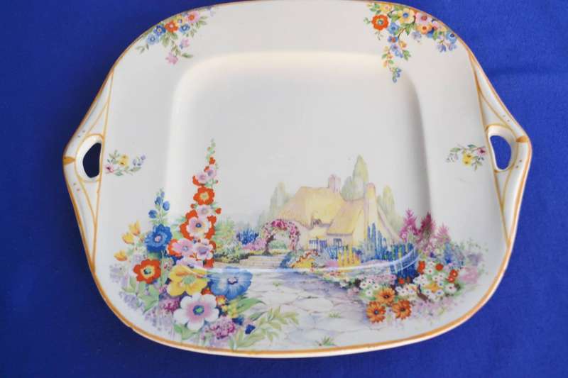 Hampton England Cake Plate - 2 x Genuine Lord Nelson Bowls