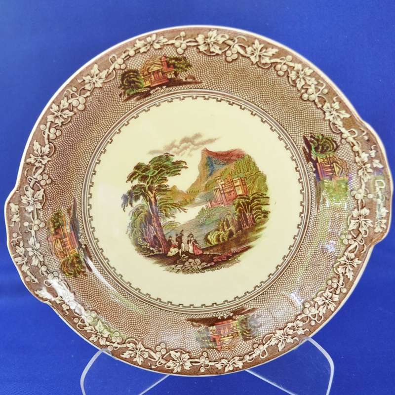 Antique Royal Staffordshire Pottery - Jenny Lind Tea for Two set - 9 Pieces