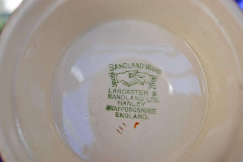 Sandland Ware Tankard By Lancaster & Sandland - EPNS Rim